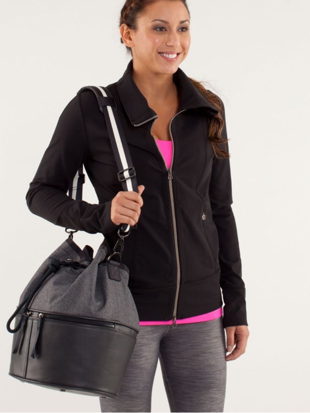 Lululemon Method Bag
Deep Coal / Polar Cream